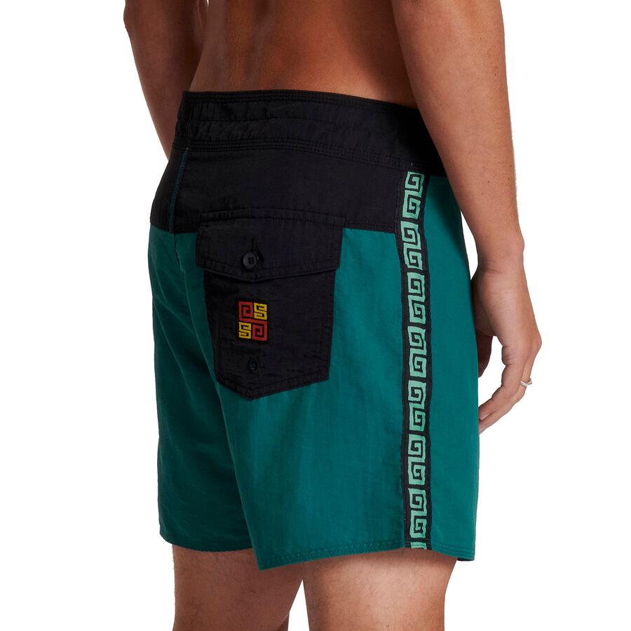 The Critical Slide Society Blunder 15in Board Short - Men's Green