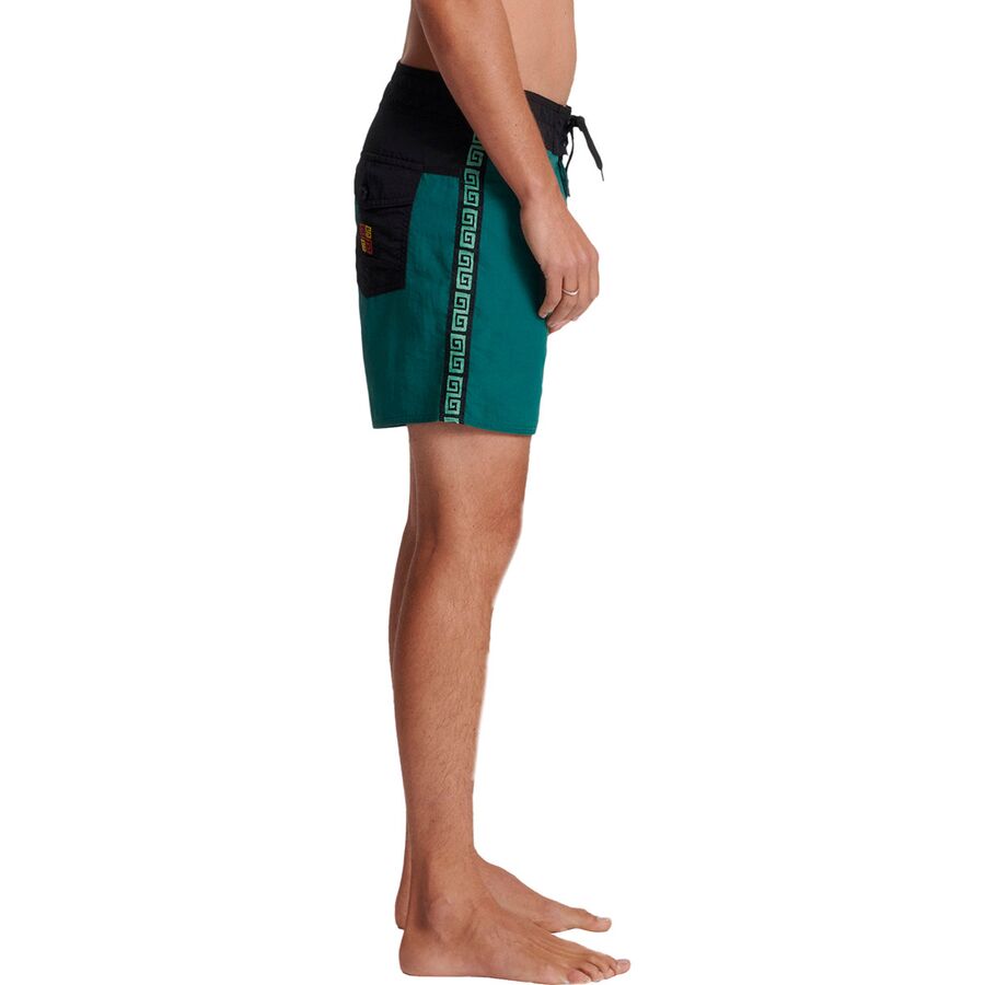 The Critical Slide Society Blunder 15in Board Short - Men's Green