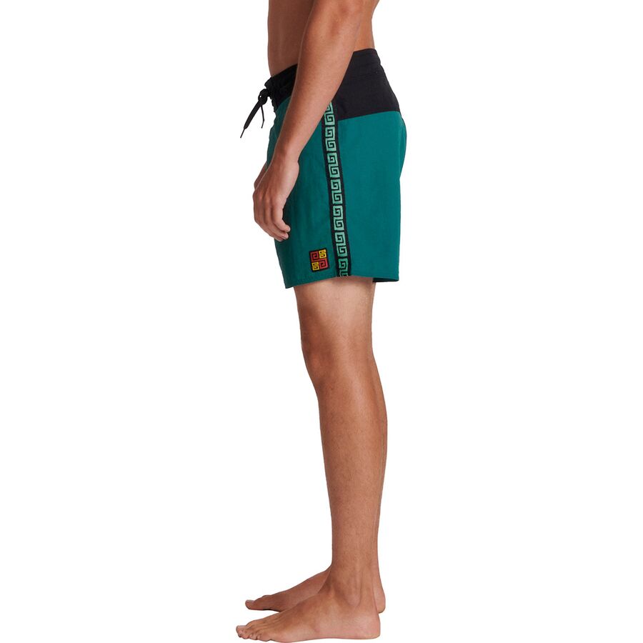 The Critical Slide Society Blunder 15in Board Short - Men's Green