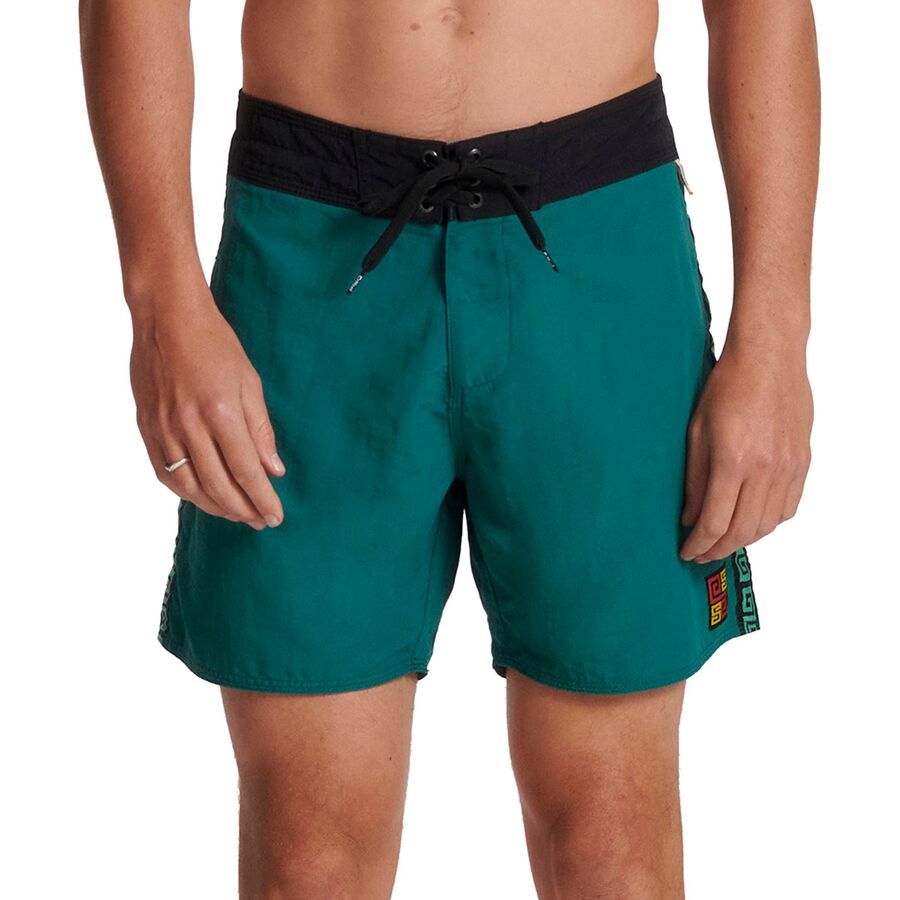 The Critical Slide Society Blunder 15in Board Short - Men's Green