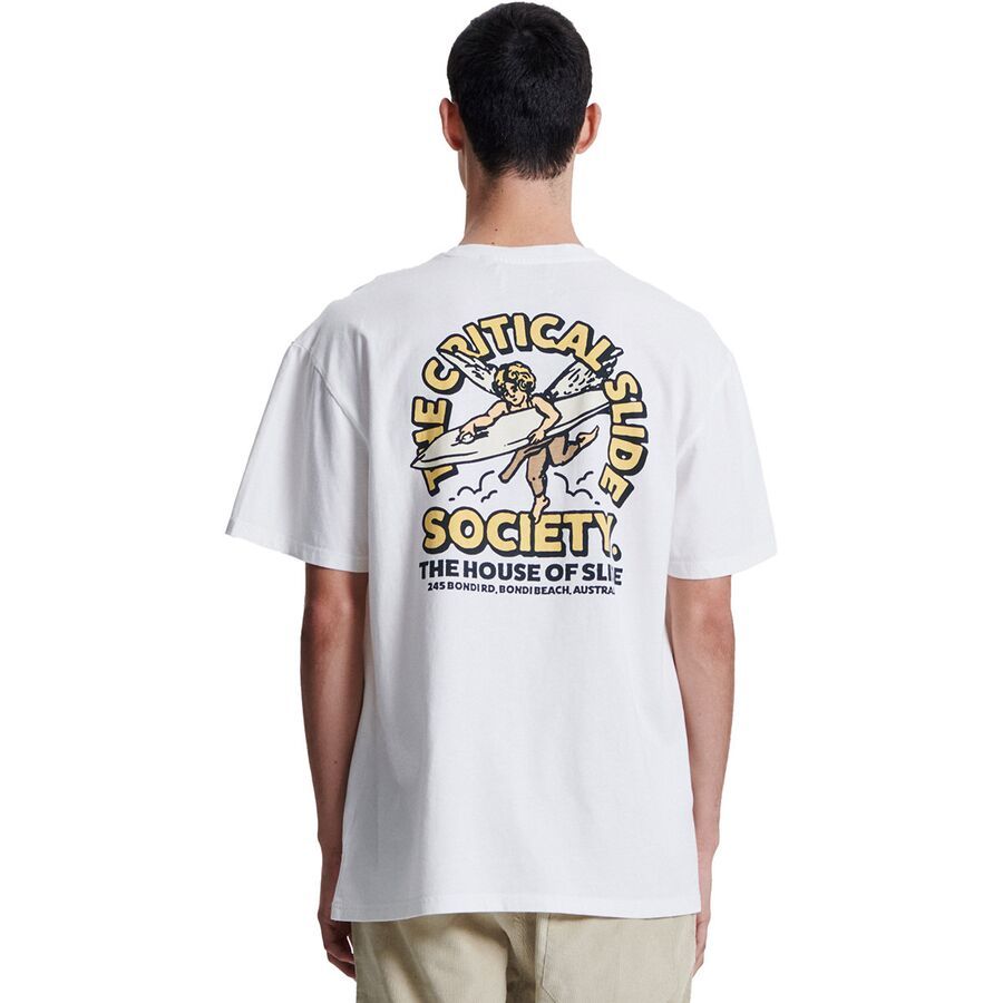 The Critical Slide Society Cupid T-Shirt - Men's Vintage White