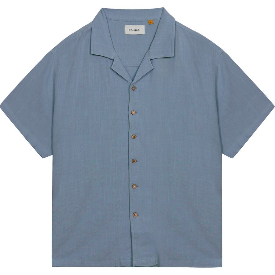 The Critical Slide Society Ernie Resort Shirt - Men's Dusty Blue