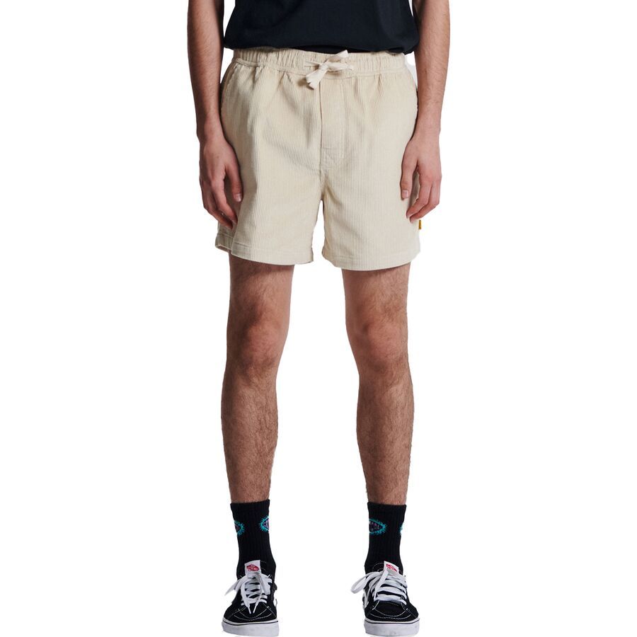 The Critical Slide Society Fever Cord Short - Men's Ecru