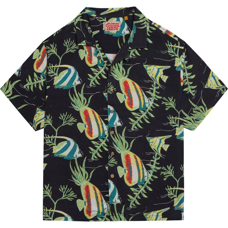 The Critical Slide Society Gilligan Short-Sleeve Resort Shirt - Men's Black