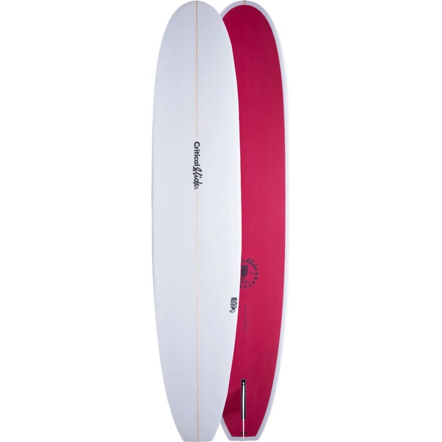 The Critical Slide Society Logger Head Longboard Surfboard Magenta