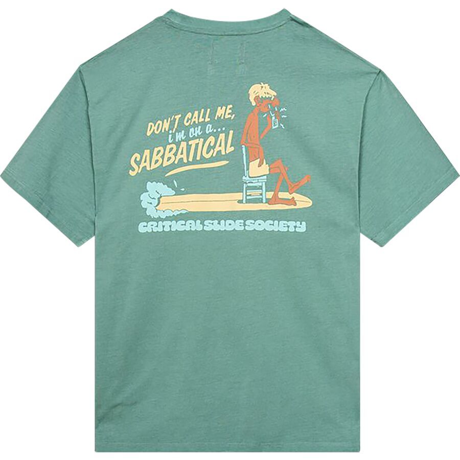 The Critical Slide Society Sabbatical T-Shirt - Men's Deep Green