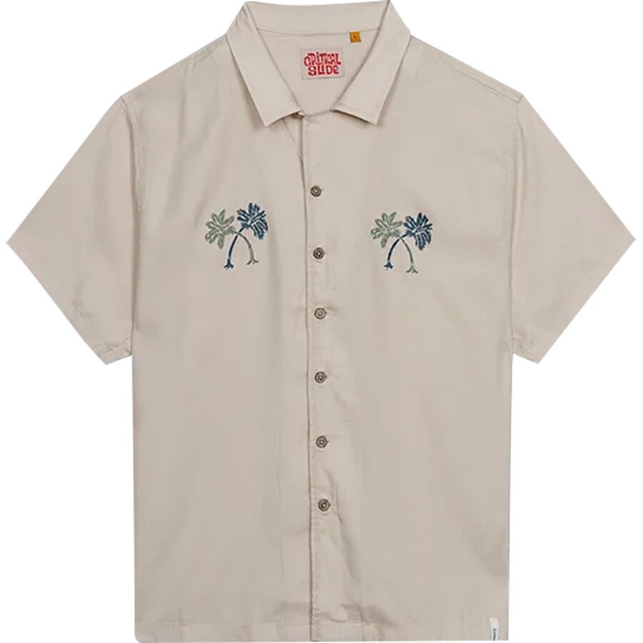 The Critical Slide Society Very Nice Short-Sleeve Resort Shirt - Men's Ecru