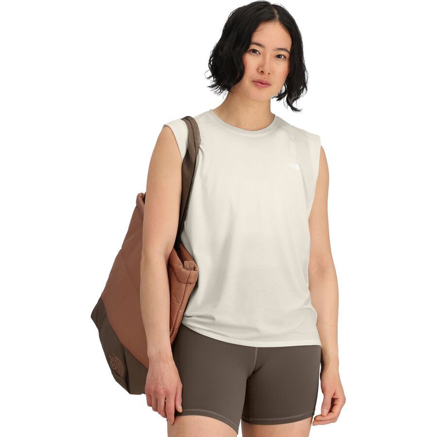 The North Face Adventure Muscle Tank Top - Women's White Dune