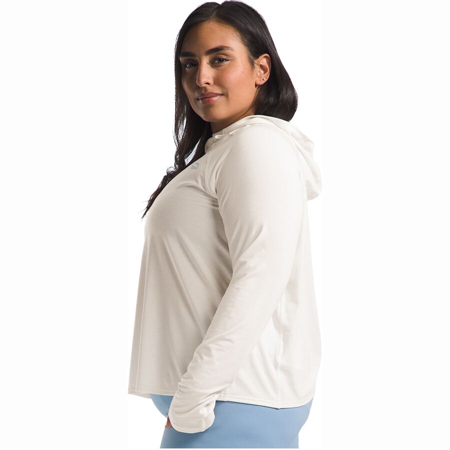 The North Face Adventure Sun Plus Hoodie - Women's White Dune