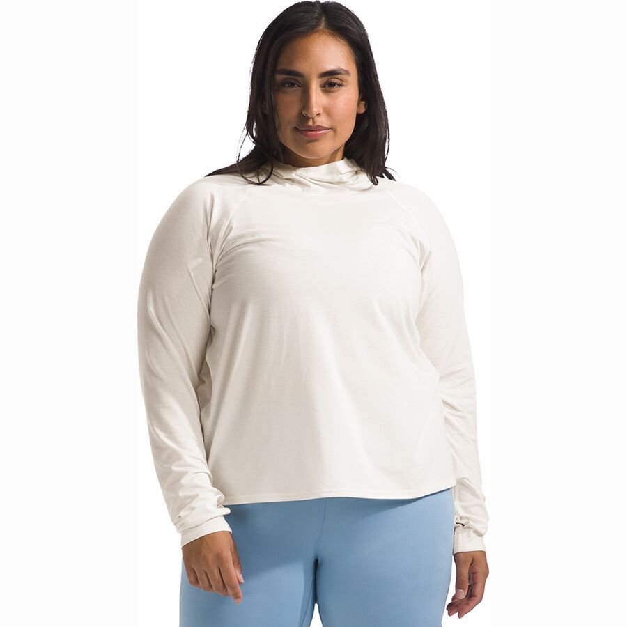 The North Face Adventure Sun Plus Hoodie - Women's White Dune