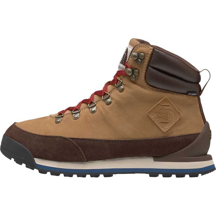 The North Face Back-To-Berkeley IV Leather WP Boot - Men's Almond Butter/Demitasse Brown