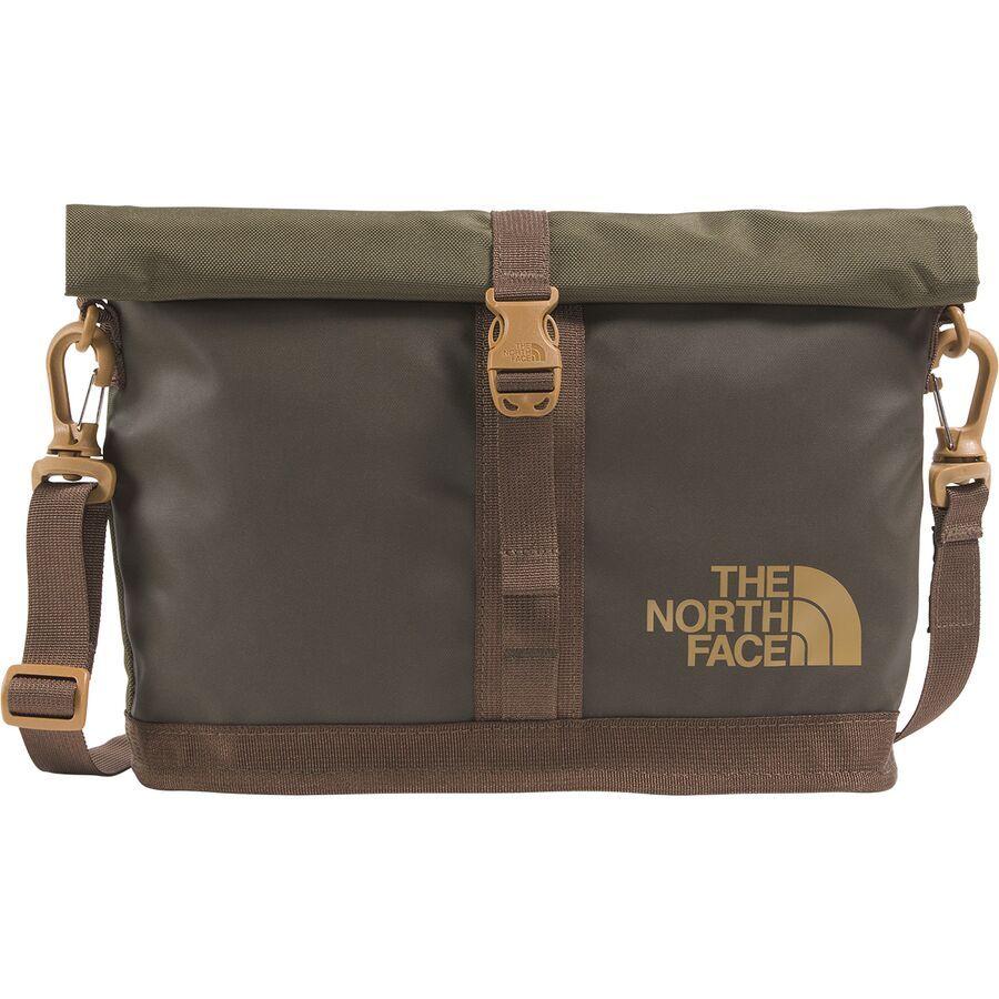 The North Face Base Camp Shoulder Bag New Taupe Green/Smokey Brown/Utility Brown
