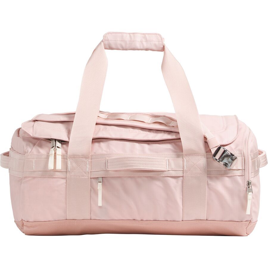 The North Face Base Camp Voyager 42L Duffel Bag Pink Moss/White Dune