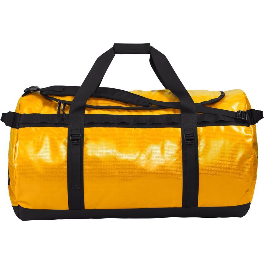 The North Face Base Camp XL 132L Duffel Bag Summit Gold/TNF Black-NPF
