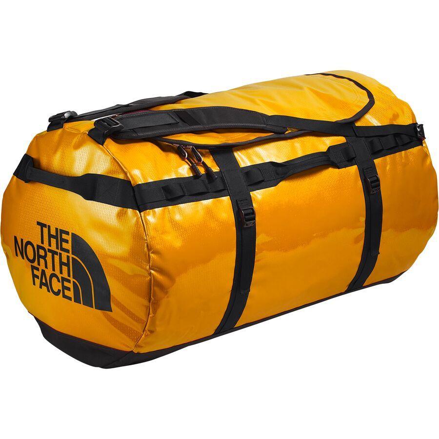 The North Face Base Camp XXL 150L Duffel Bag Summit Gold/TNF Black-NPF