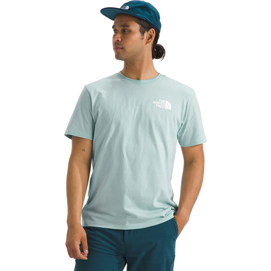 The North Face Box NSE Short-Sleeve T-Shirt - Men's Black Currant Purple