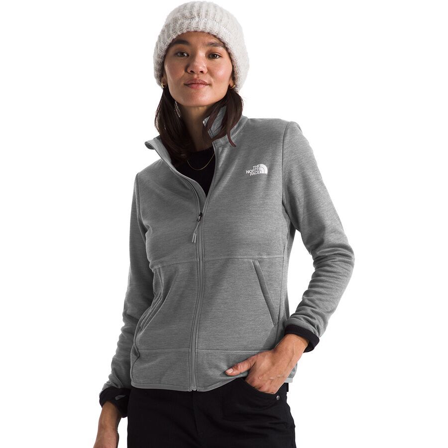 The North Face Canyonlands Full-Zip Jacket - Women's TNF Medium Grey Heather/NPF