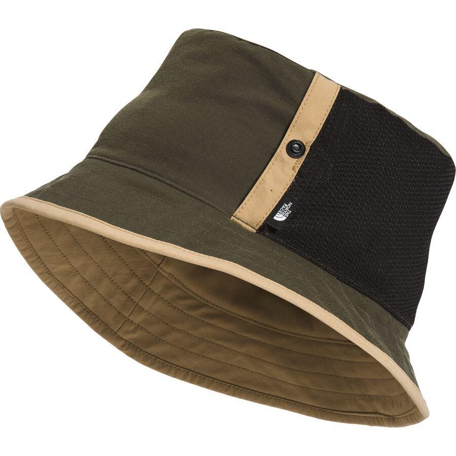 The North Face Class V Reversible Bucket Hat New Taupe Green/Khaki Stone