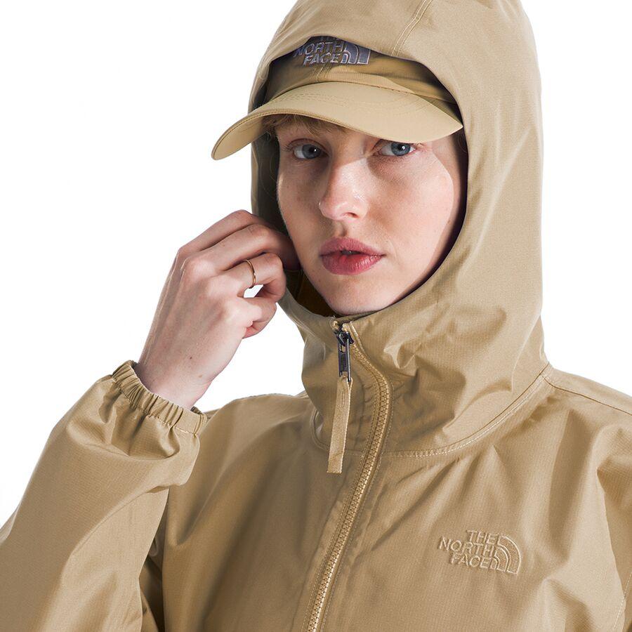 The North Face Daybreak Hooded Rain Jacket - Women's Khaki Stone