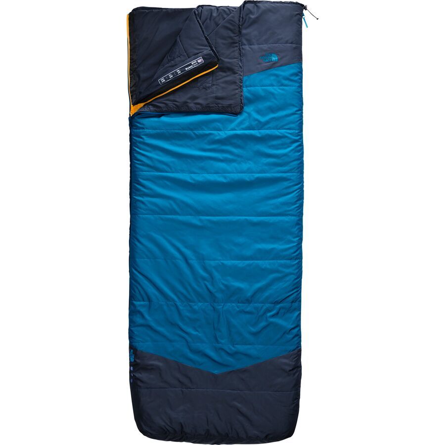 The North Face Dolomite One Sleeping Bag: 15F Synthetic Hyper Blue/Radiant Yellow/NPF