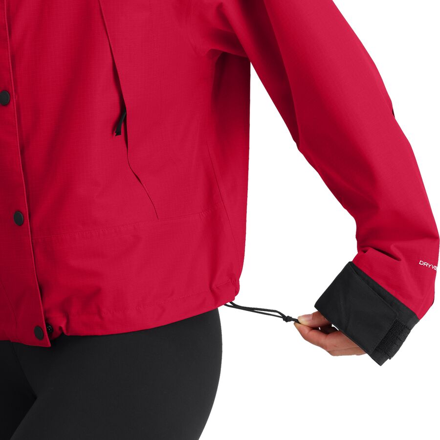 The North Face DryVent Mono Mountain Jacket - Women's TNF Red/TNF Black