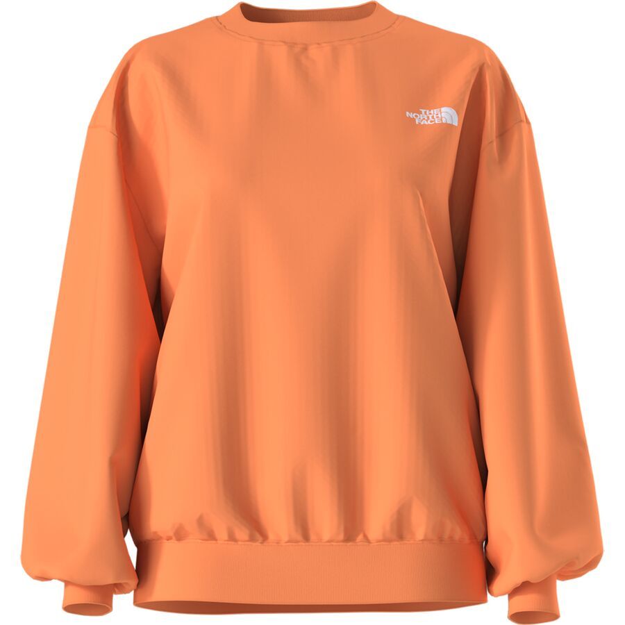 The North Face Evolution Oversized Crew Sweatshirt - Women's Papaya