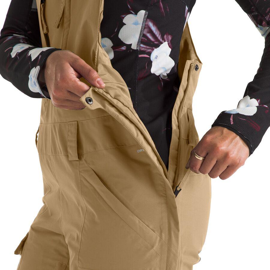 The North Face Freedom Bib Pant - Women's Khaki Stone