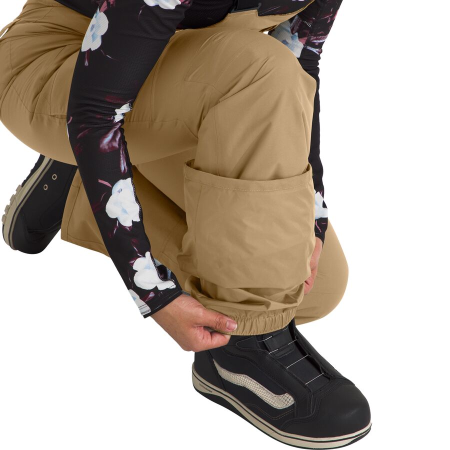 The North Face Freedom Bib Pant - Women's Khaki Stone
