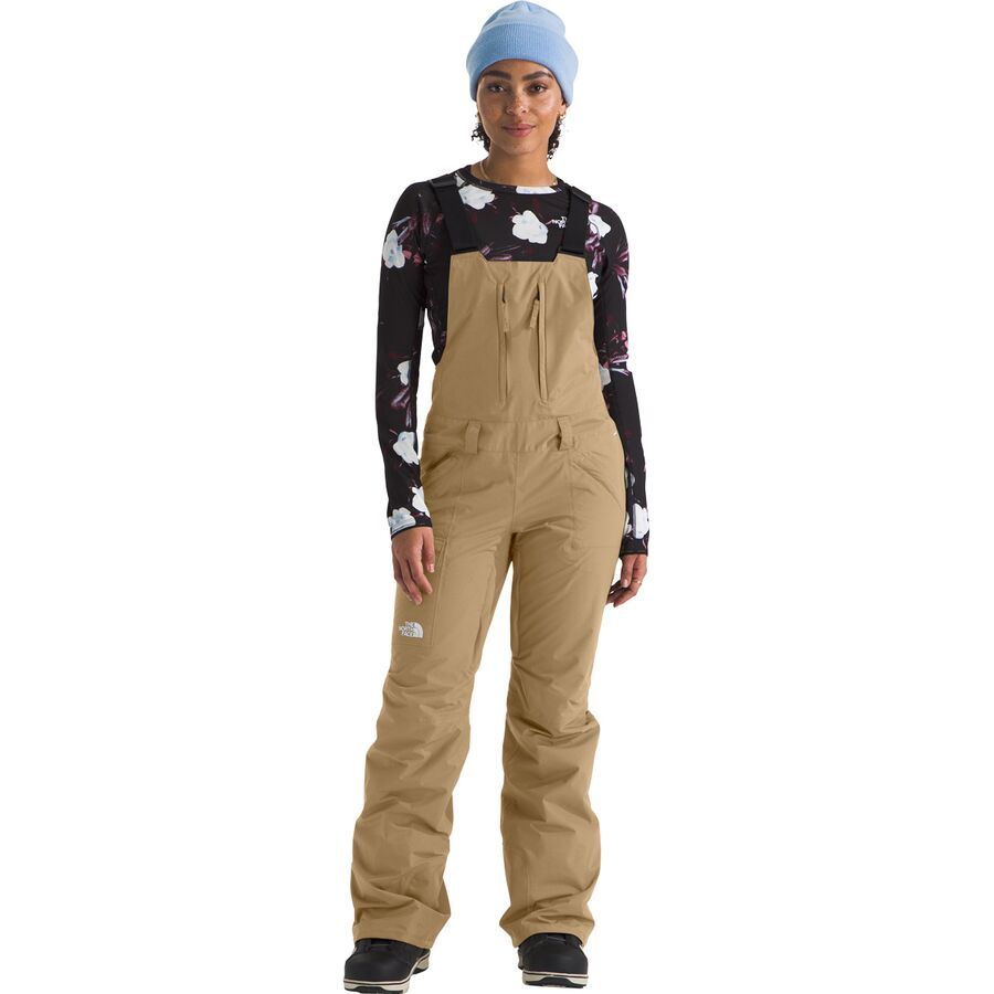 The North Face Freedom Bib Pant - Women's Khaki Stone
