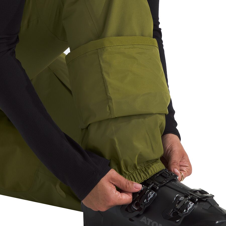 The North Face Freedom Insulated Bib Pant - Women's Forest Olive