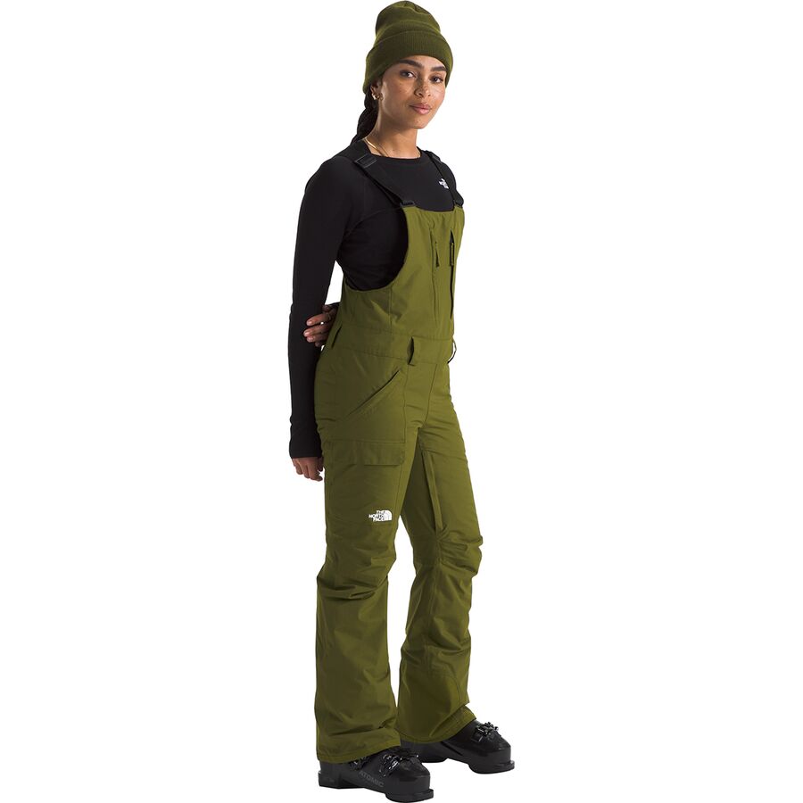 The North Face Freedom Insulated Bib Pant - Women's Forest Olive