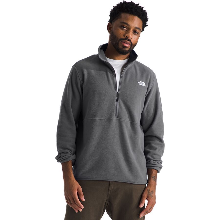 The North Face Glacier Fleece 1/2-Zip Jacket - Men's Smoked Pearl