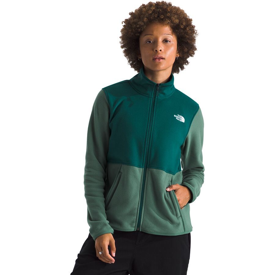 The North Face Glacier Fleece Jacket - Women's Duck Green/Deep Nori