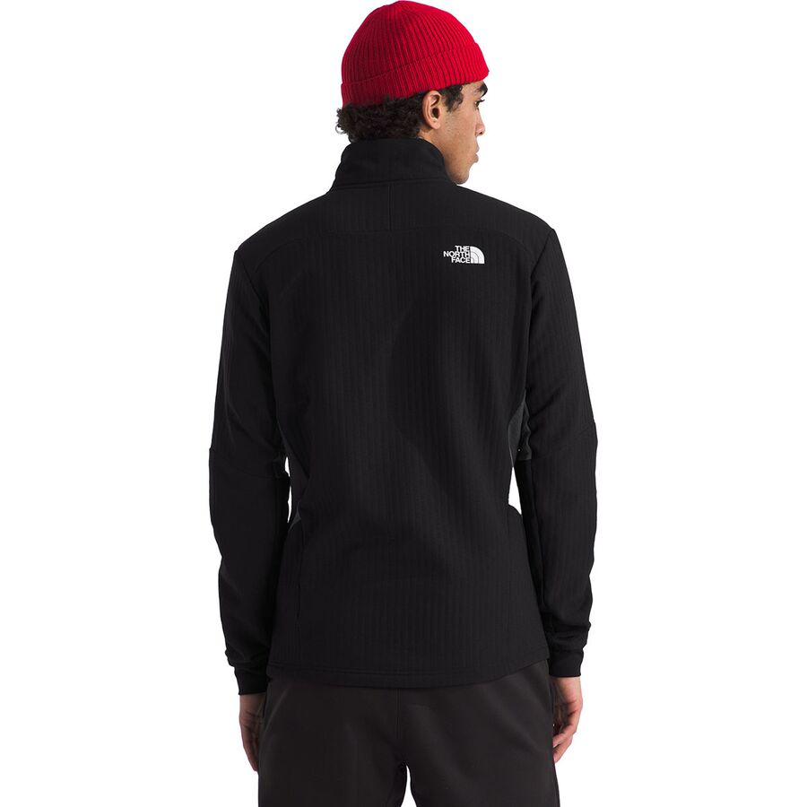 The North Face Highball Fleece Jacket - Men's TNF Black/Anthracite Grey/High Risk Red