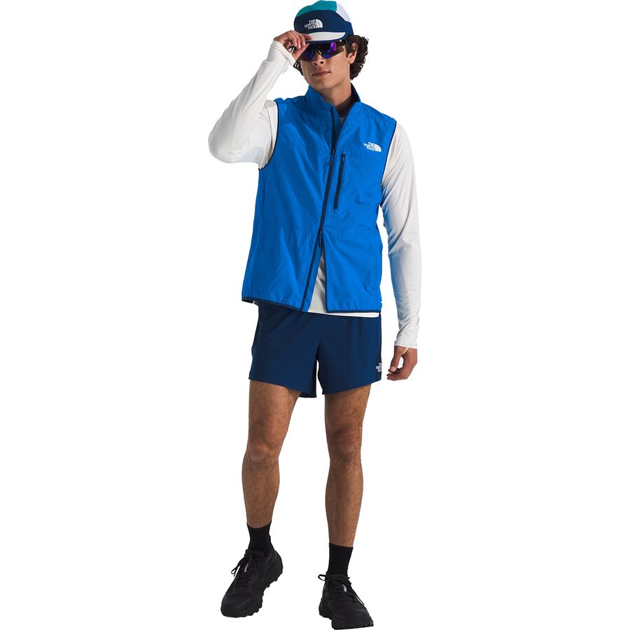 The North Face Higher Run Wind Vest - Men's Hero Blue