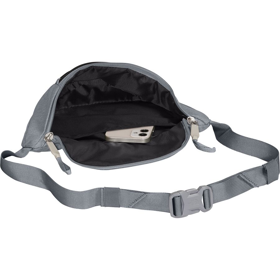 The North Face Jester Lumbar Pack Mid Grey Dark Heather/TNF Black