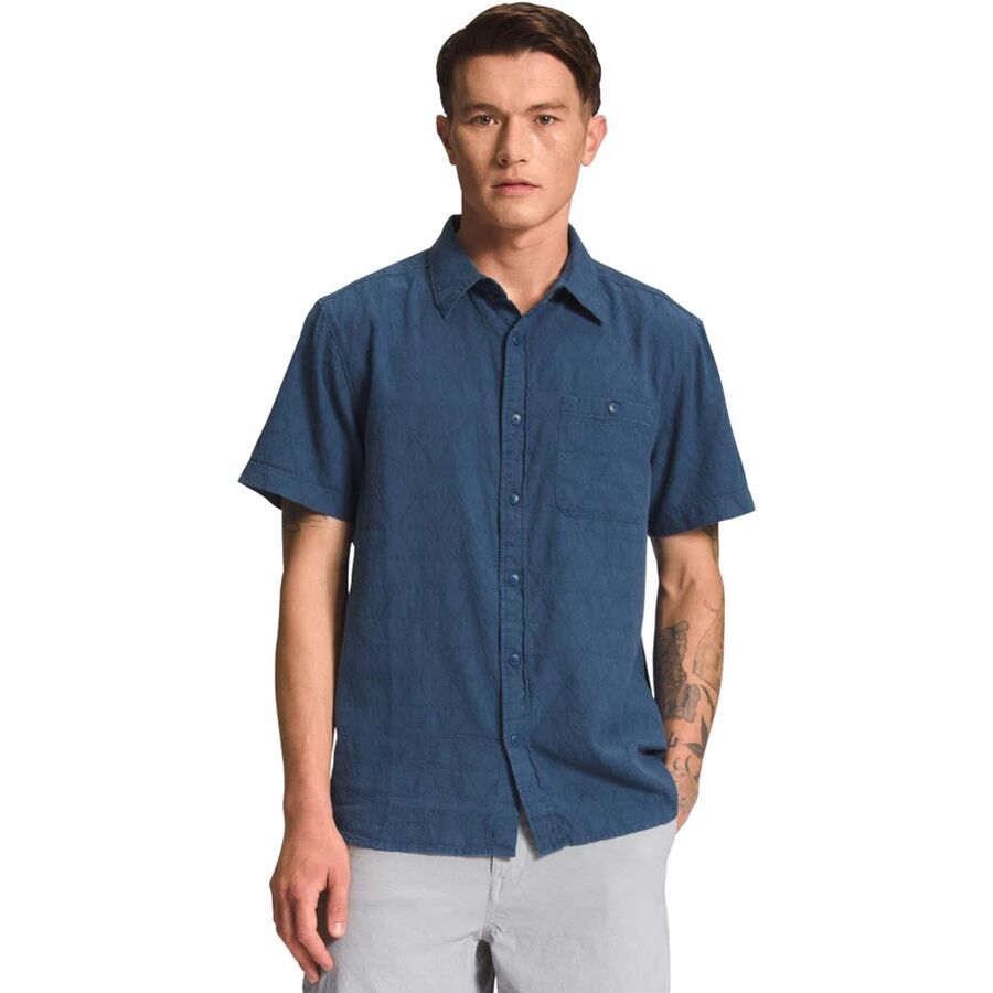 The North Face Loghill Jacquard Shirt - Men's Shady Blue