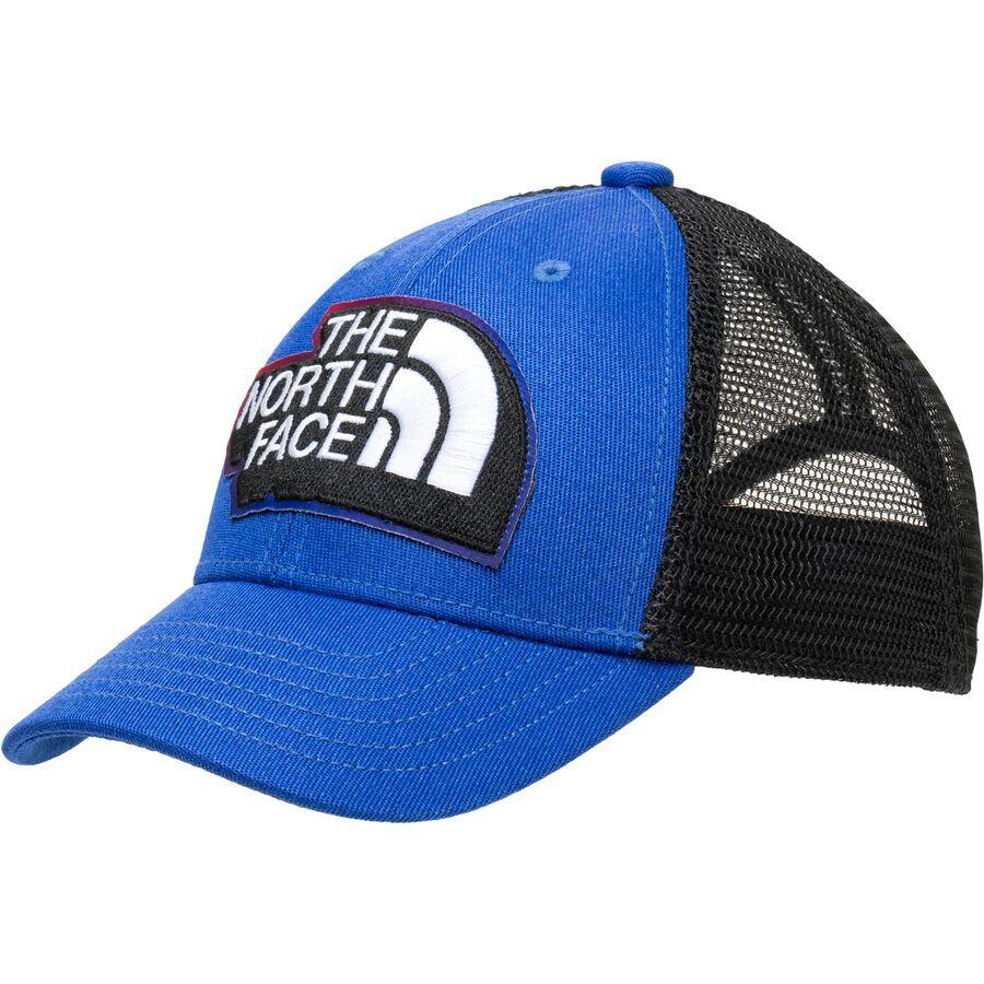 The North Face Mudder Trucker Hat - Kids' TNF Blue/Embroidered Graphic