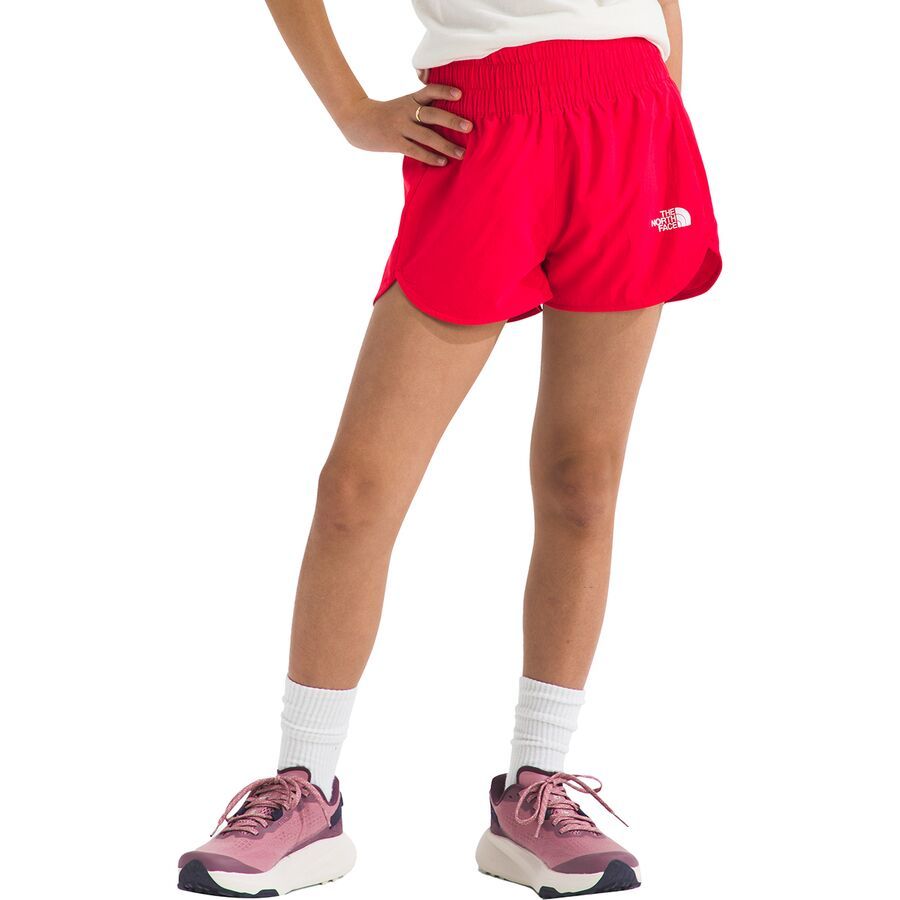 The North Face Never Stop Movn Short - Girls' Hibiscus