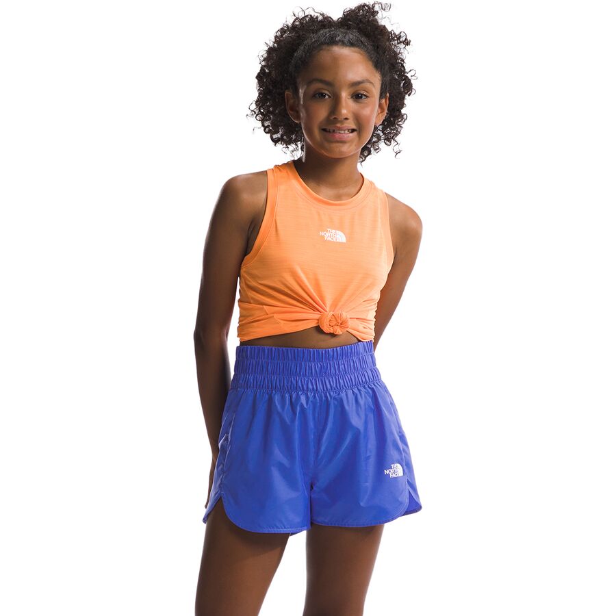 The North Face Never Stop Woven Short - Girls' Solar Blue