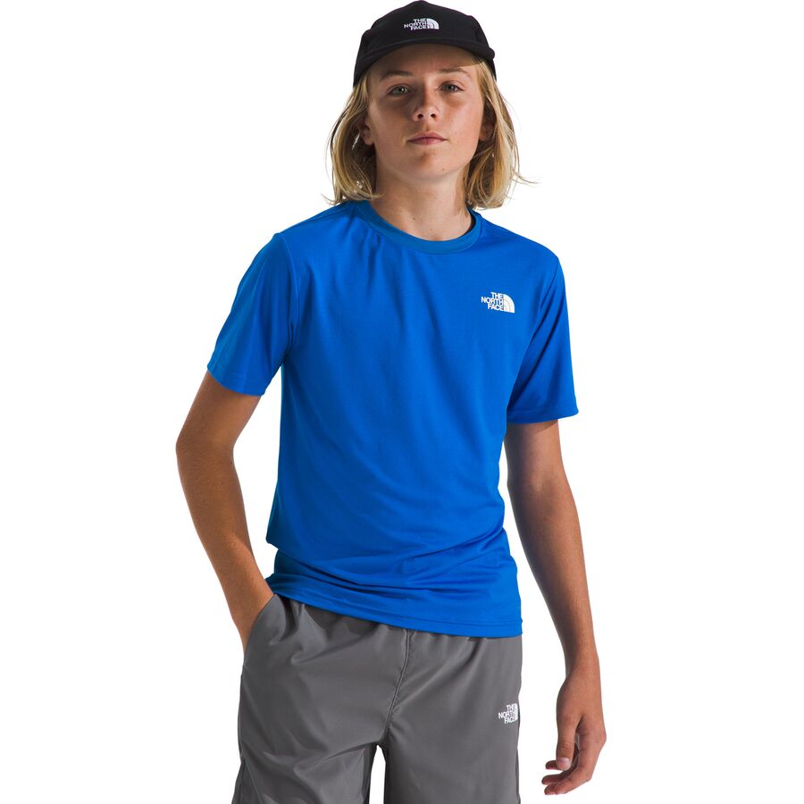 The North Face New 24/7 Short-Sleeve T-Shirt - Kids' Hero Blue