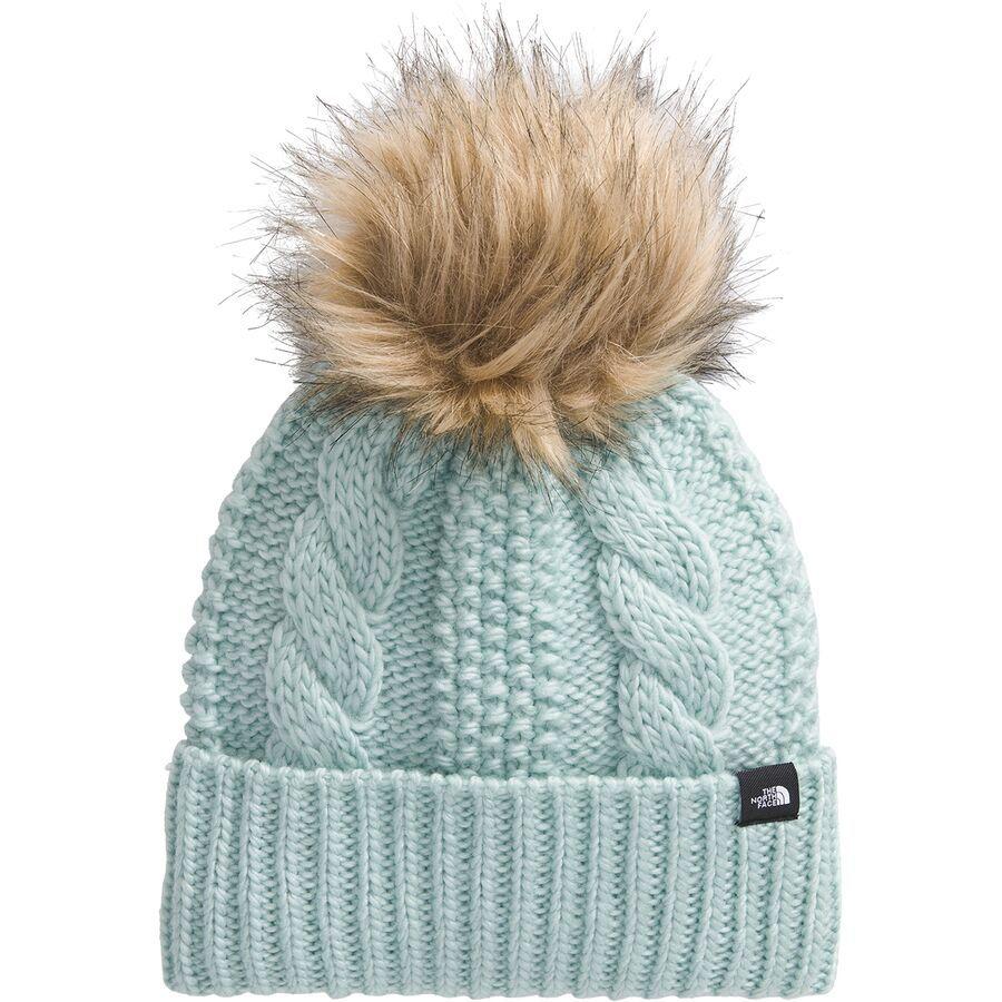 The North Face Oh Mega Fur Pom Beanie - Kids' Muted Pine