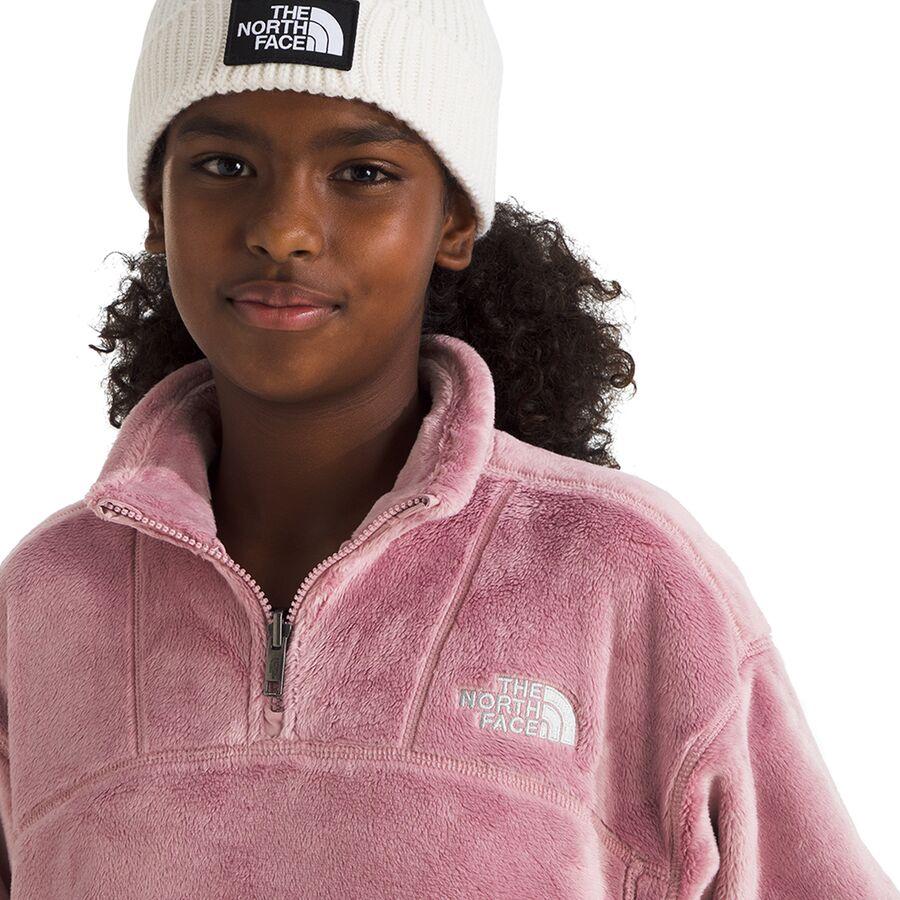 The North Face Osito Lux 1/4-Zip Pullover - Girls' Mauve