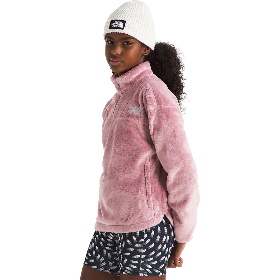 The North Face Osito Lux 1/4-Zip Pullover - Girls' Mauve