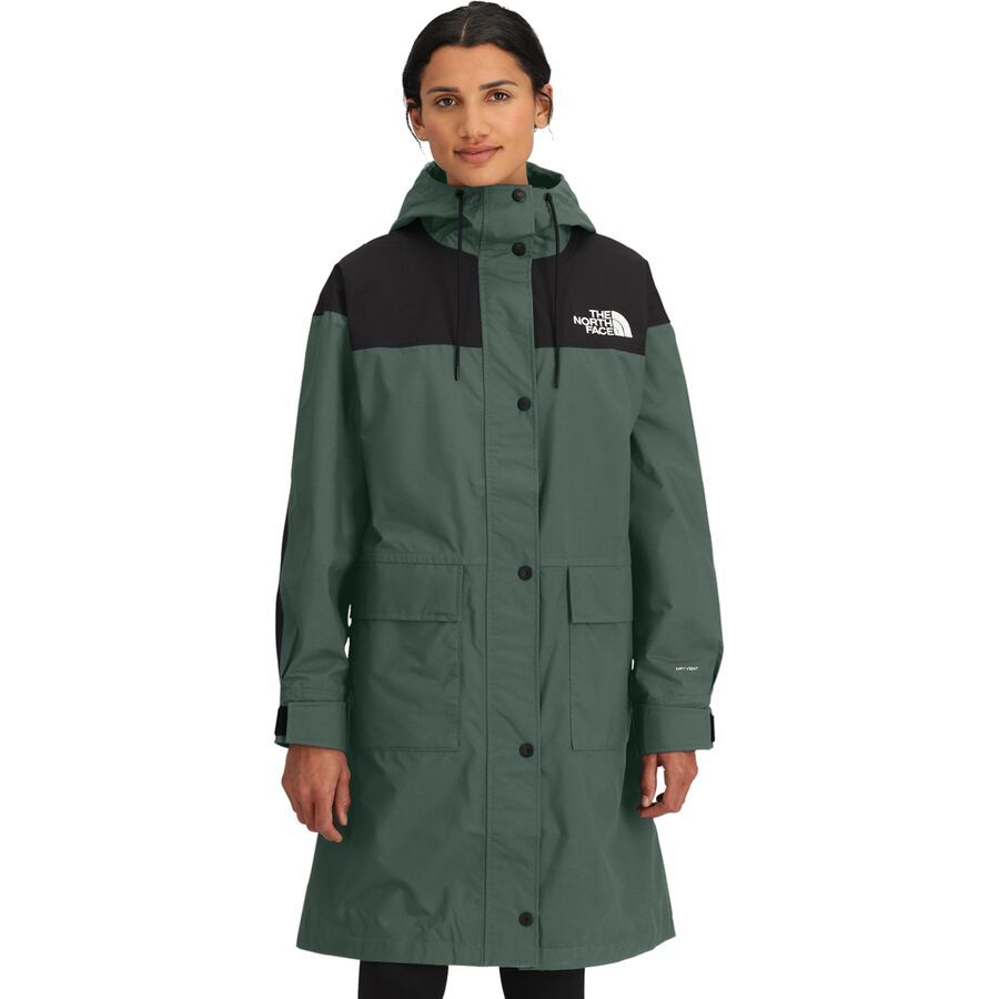The North Face Reign On Parka - Women's Duck Green/TNF Black