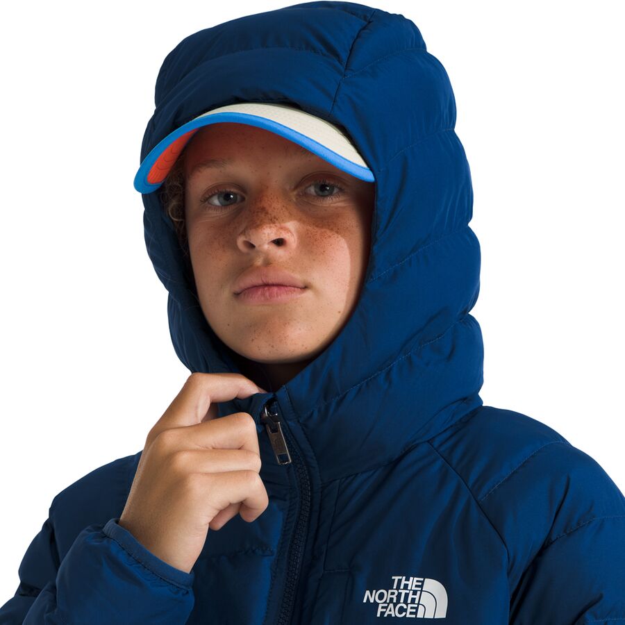 The North Face Reversible Perrito Hooded Jacket - Boys' Estate Blue