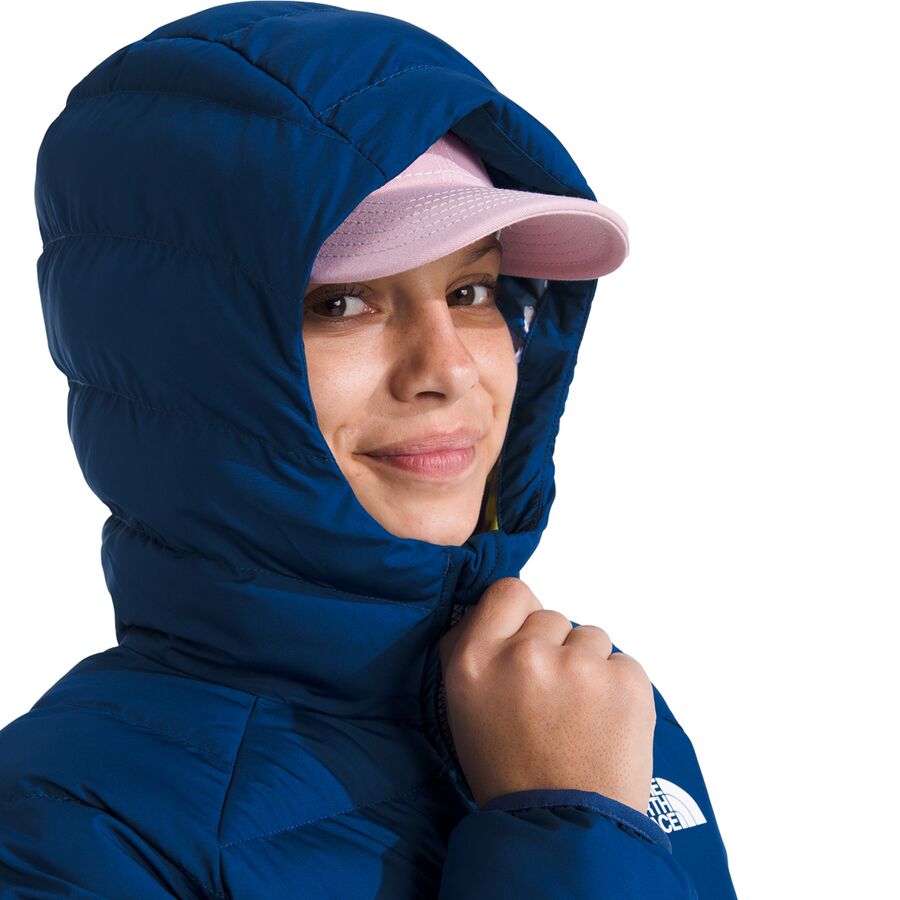 The North Face Reversible Perrito Hooded Jacket - Girls' Estate Blue