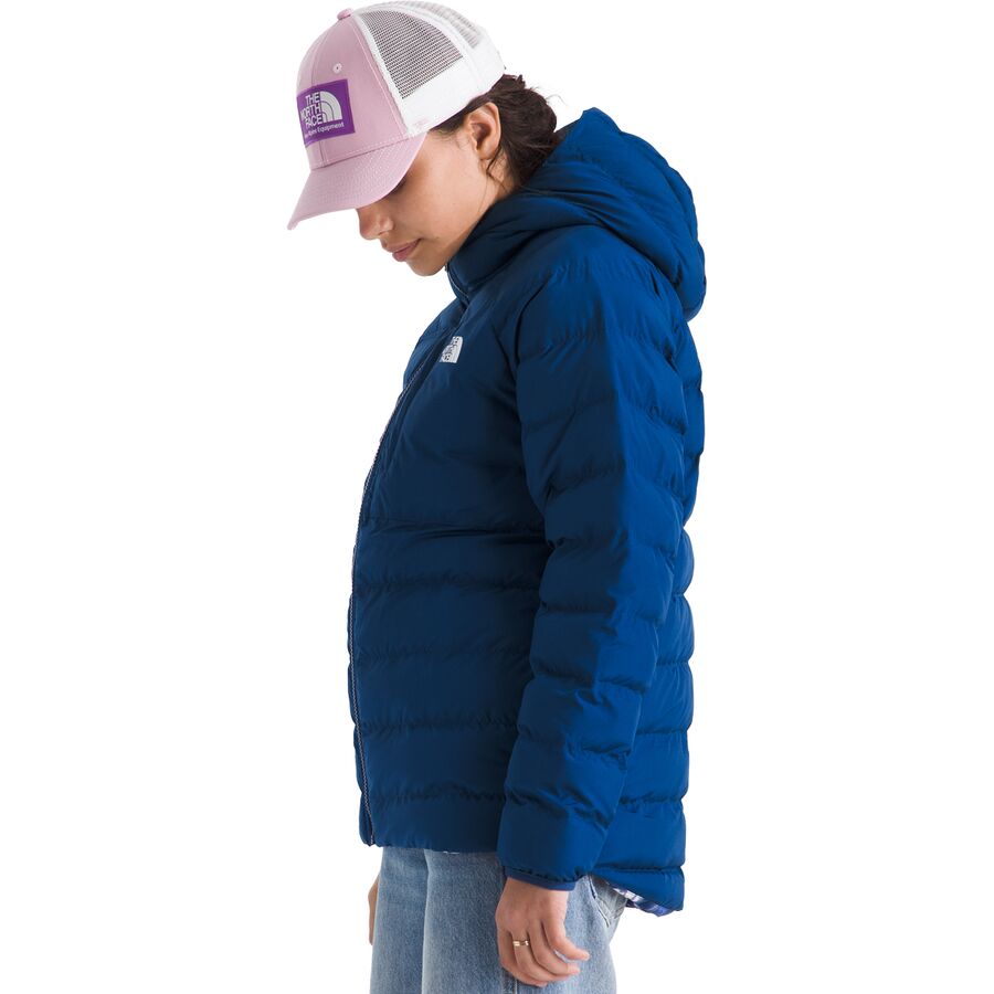 The North Face Reversible Perrito Hooded Jacket - Girls' Estate Blue