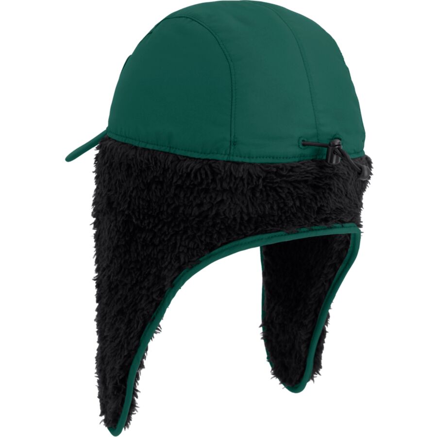 The North Face Shasta Trapper Hat - Kids' Evergreen/TNF Black