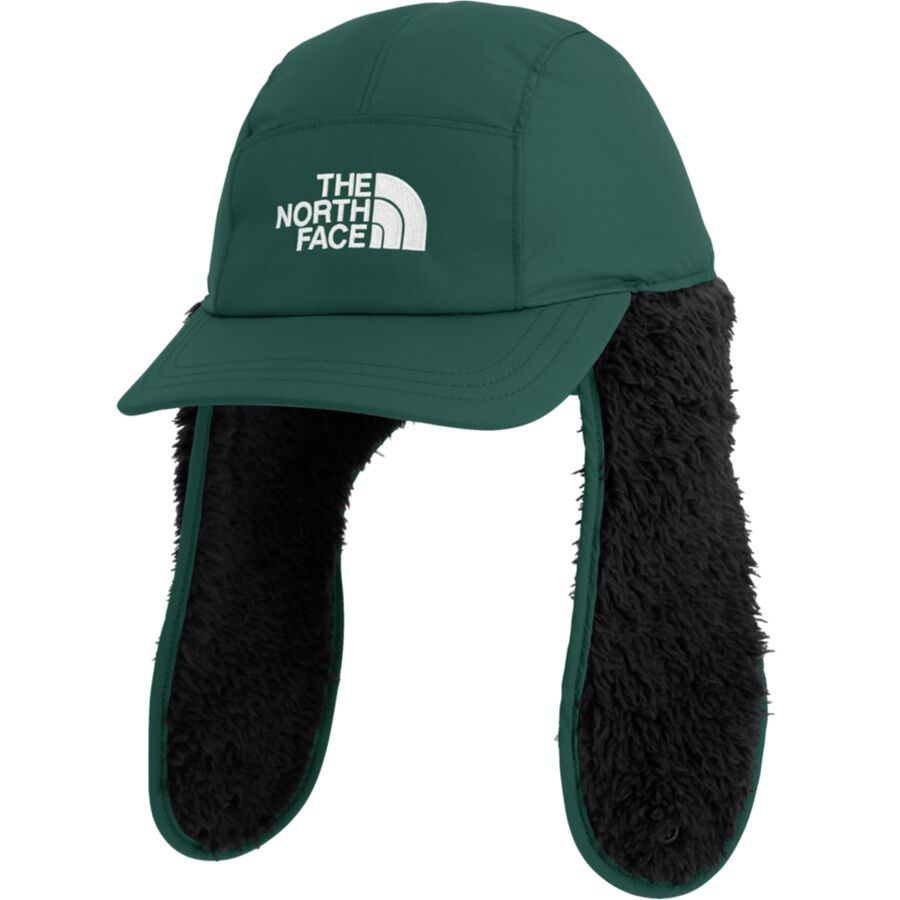 The North Face Shasta Trapper Hat - Kids' Evergreen/TNF Black